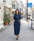 一枚で整う大人のシャツワンピーススタイル